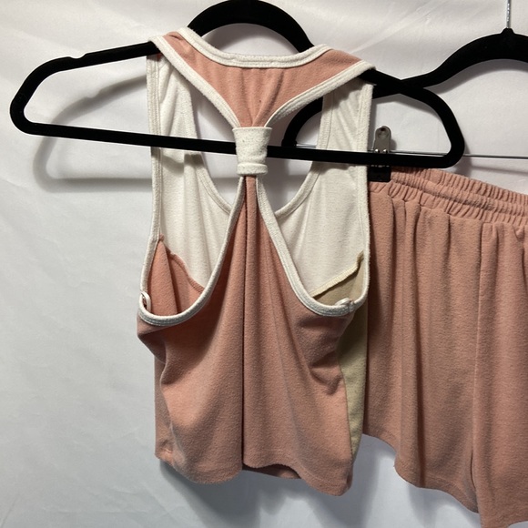 Pink and White PJ set - Picture 4 of 5